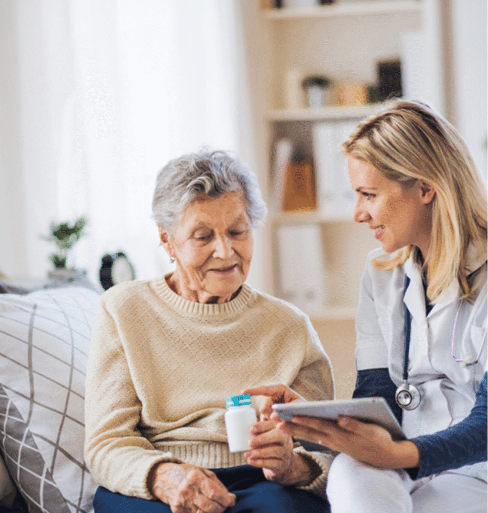 doctor with a patient during a mobile urgent care house call in phoenix az
