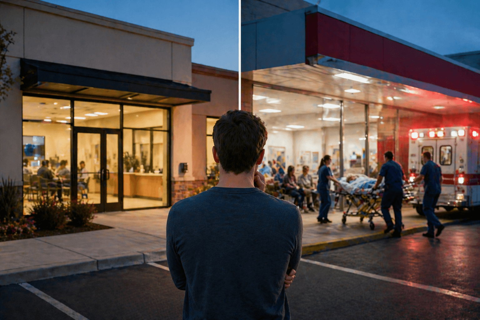 urgent care vs emergency room phoenix