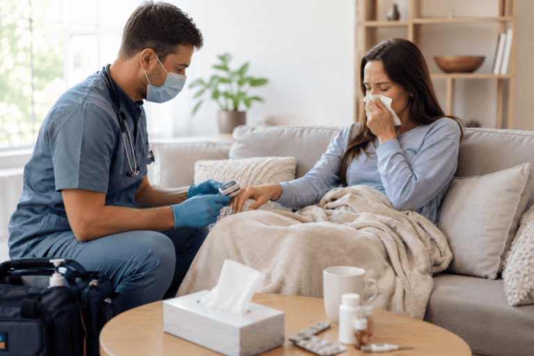 mobile urgent care doctor treated covid-19 at home in phoenix