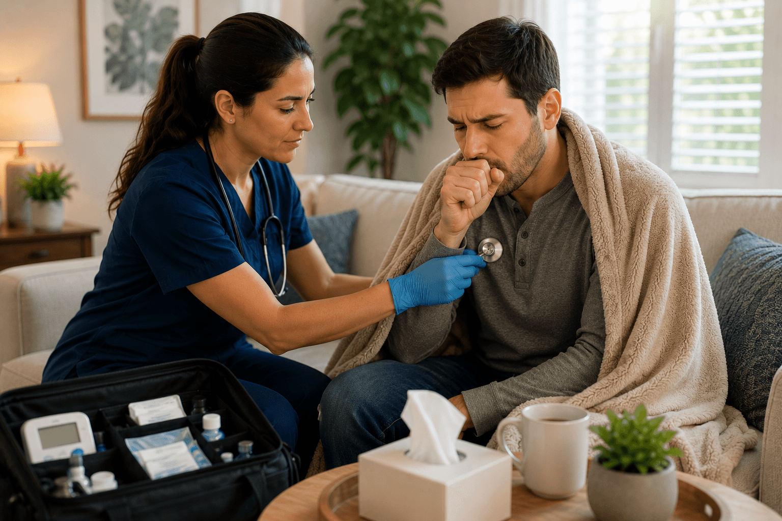 mobile urgent care in phoenix treating bronchitis at home