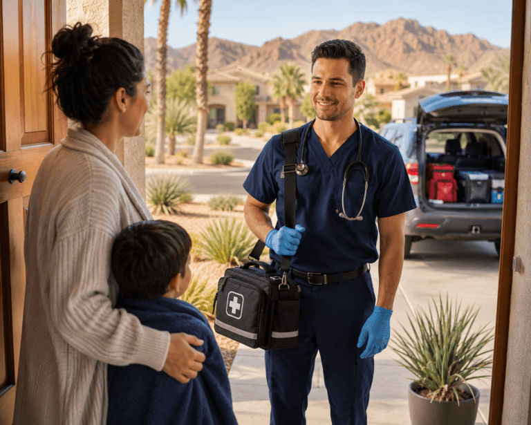 mobile urgent care in phoenix arriving with fast response